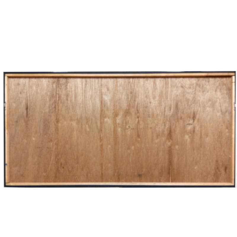 ☆高山洋夫☆砂地に描く『沈黙』のシリーズ アクリル画　肉筆　900X450