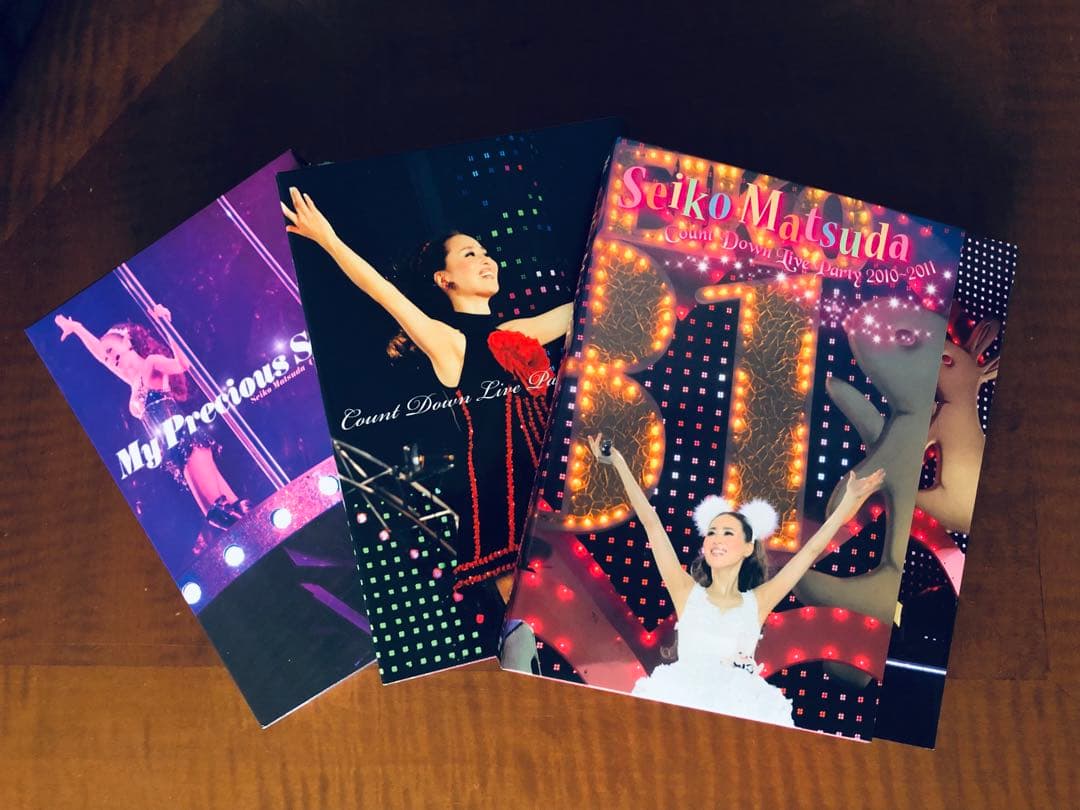 松田聖子 ライブDVD 初回限定盤3枚セット