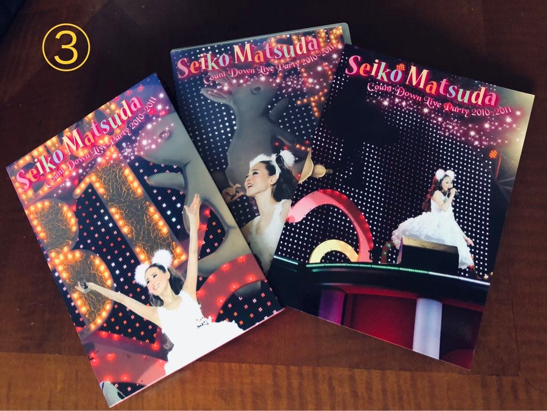 松田聖子 ライブDVD 初回限定盤3枚セット