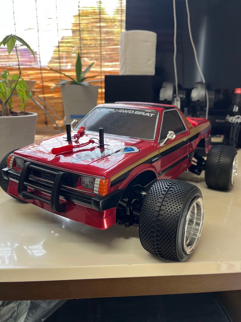 タミヤTT02Bシャーシ 希少SUBARUブラッド