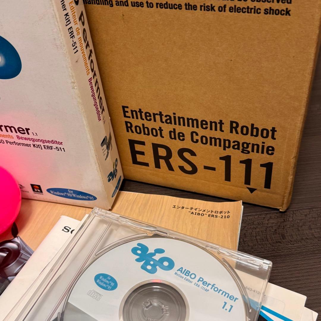 整備品 快調 SONY AIBO ERS-111 アイボ 初代 ロボット