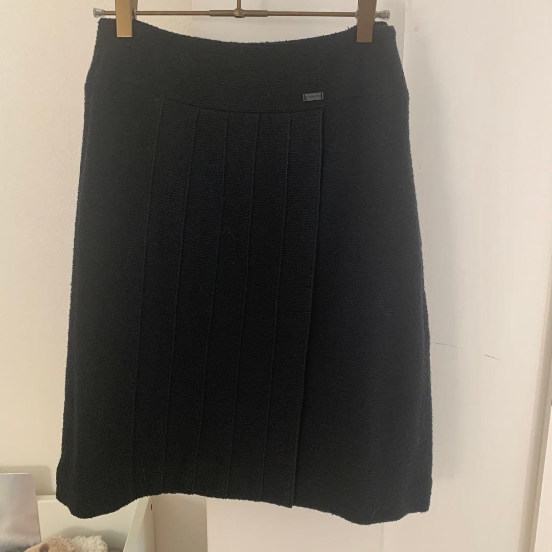 CHANELツィードスカート美品　Ｌsize