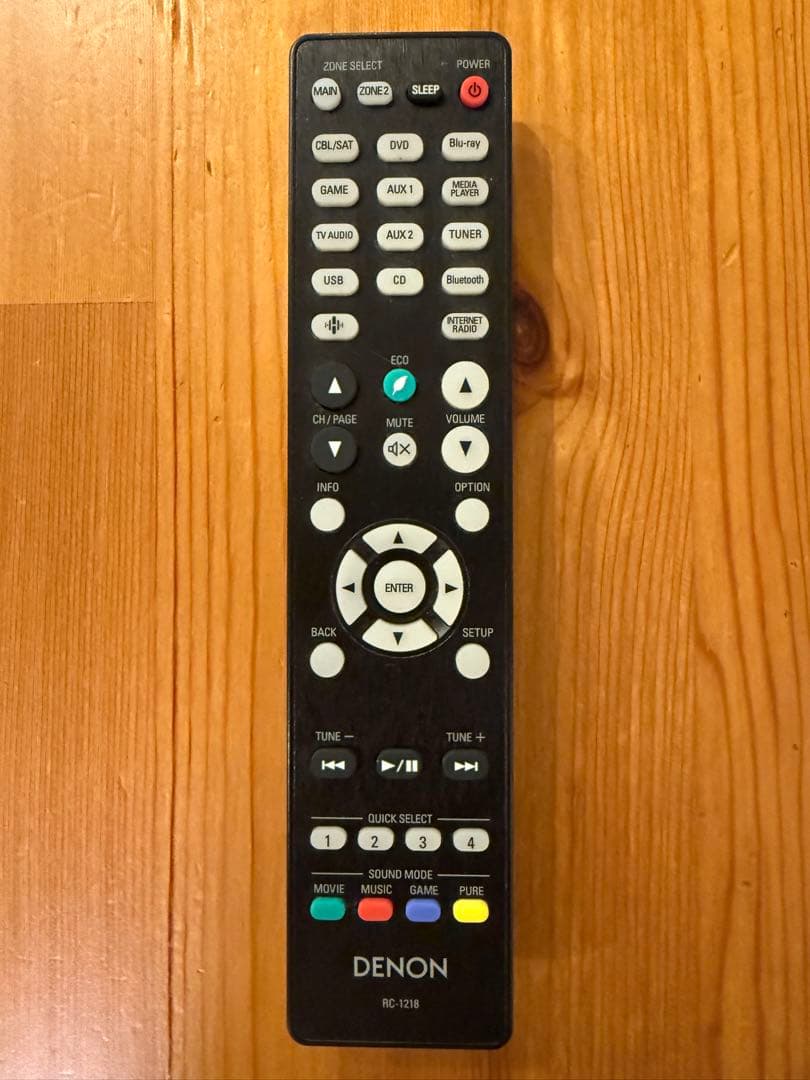 美品 DENON AVR-X2400H 7.2ch AVアンプ 映画 音楽 良音