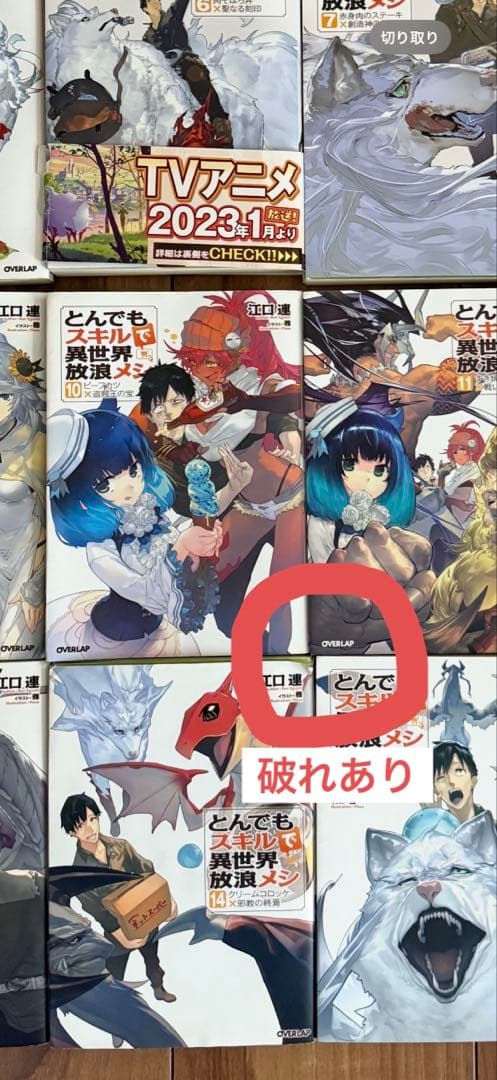 とんでもスキルで異世界放浪メシ　小説 1〜15巻