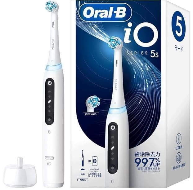 新品未開封 ブラウン 電動歯ブラシ オーラルB iO5S iOG51A60WT、