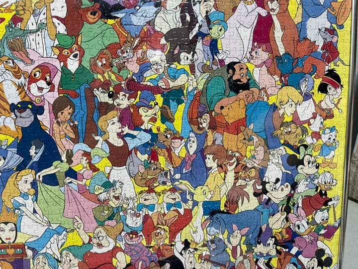 ビンテージ　ディズニージグソーパズル　1980年代　激レア！