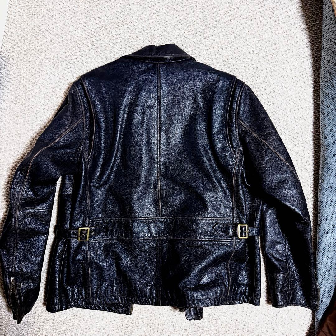 Eddie Baue レザージャケット　トラッカージャケット シングルライダース