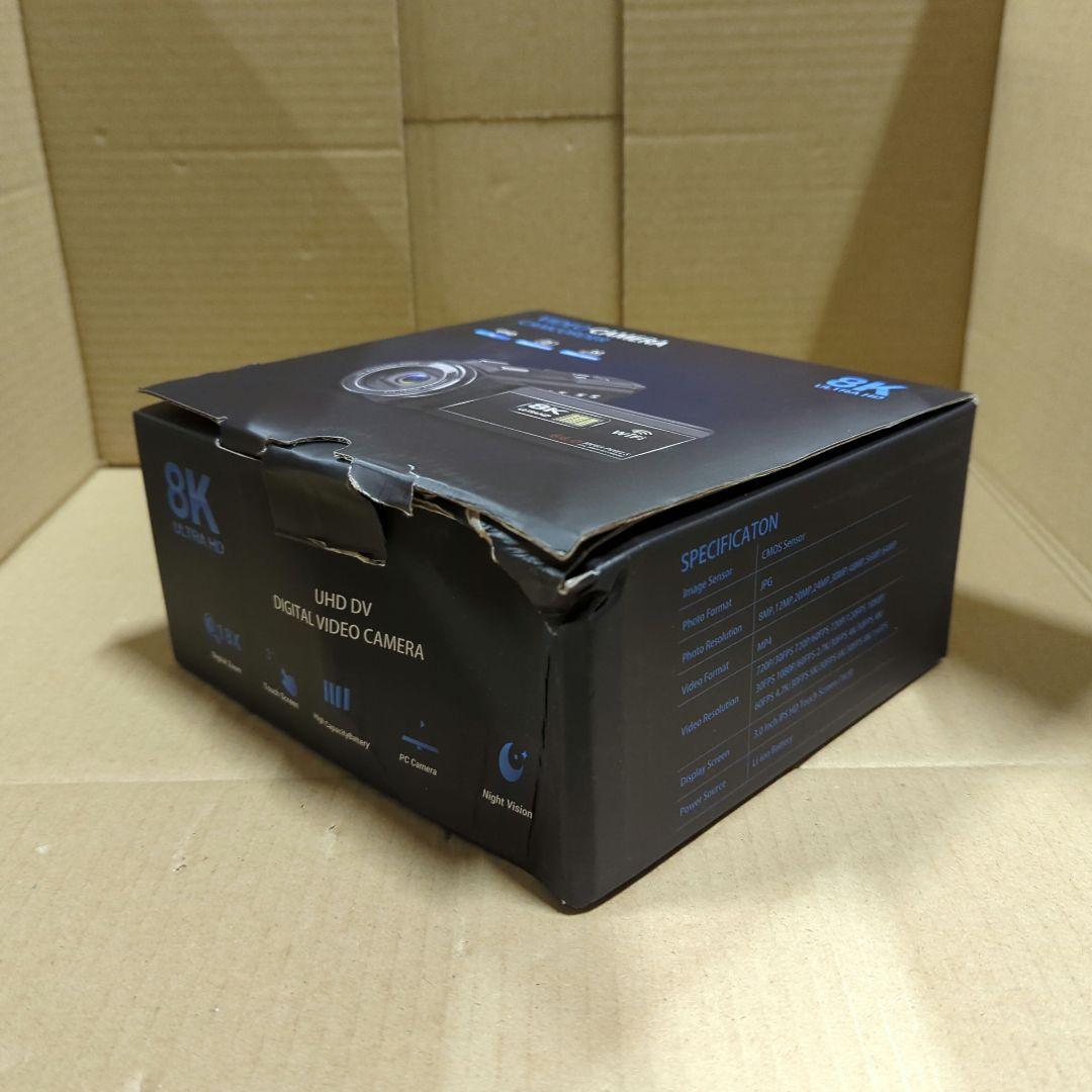 新品 ビデオカメラ 8K HDMI出力WIFI機能6400万画素