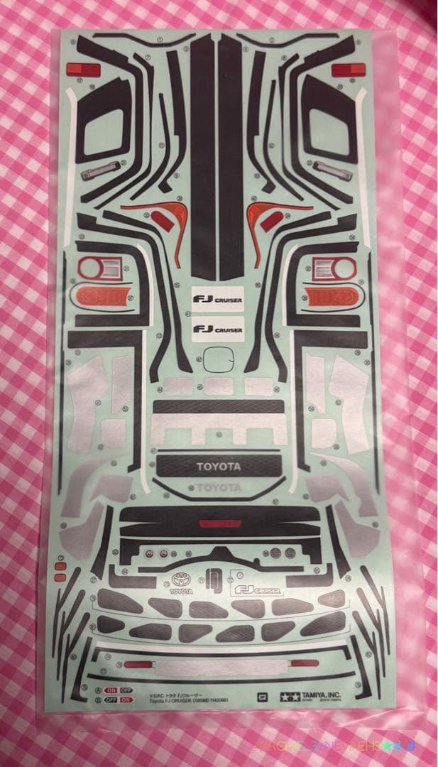 タミヤ★トヨタFJクルーサー CC-01シャーシ オフロードRCカー 1/10