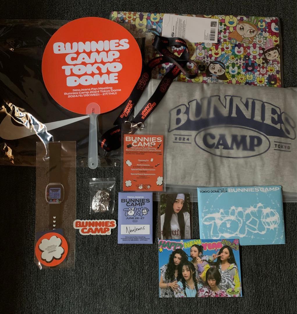 bunnies camp 2024 tokyo dome プレミアム席　特典