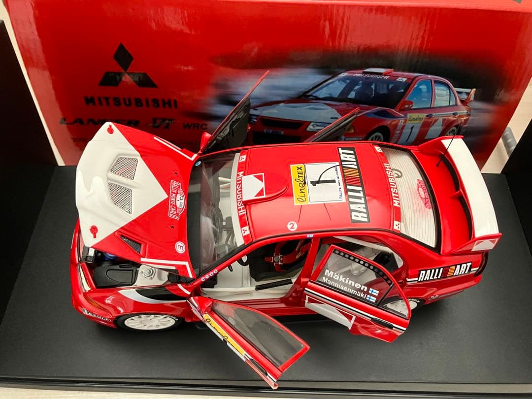 1/18 オートアート AUTOart 三菱 ランサーエボリューションWRC