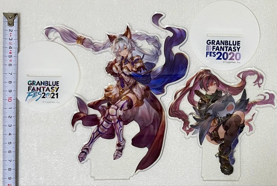 グラブル グラフェス2018〜2024 アクスタ29体 シスパネル おまけセット