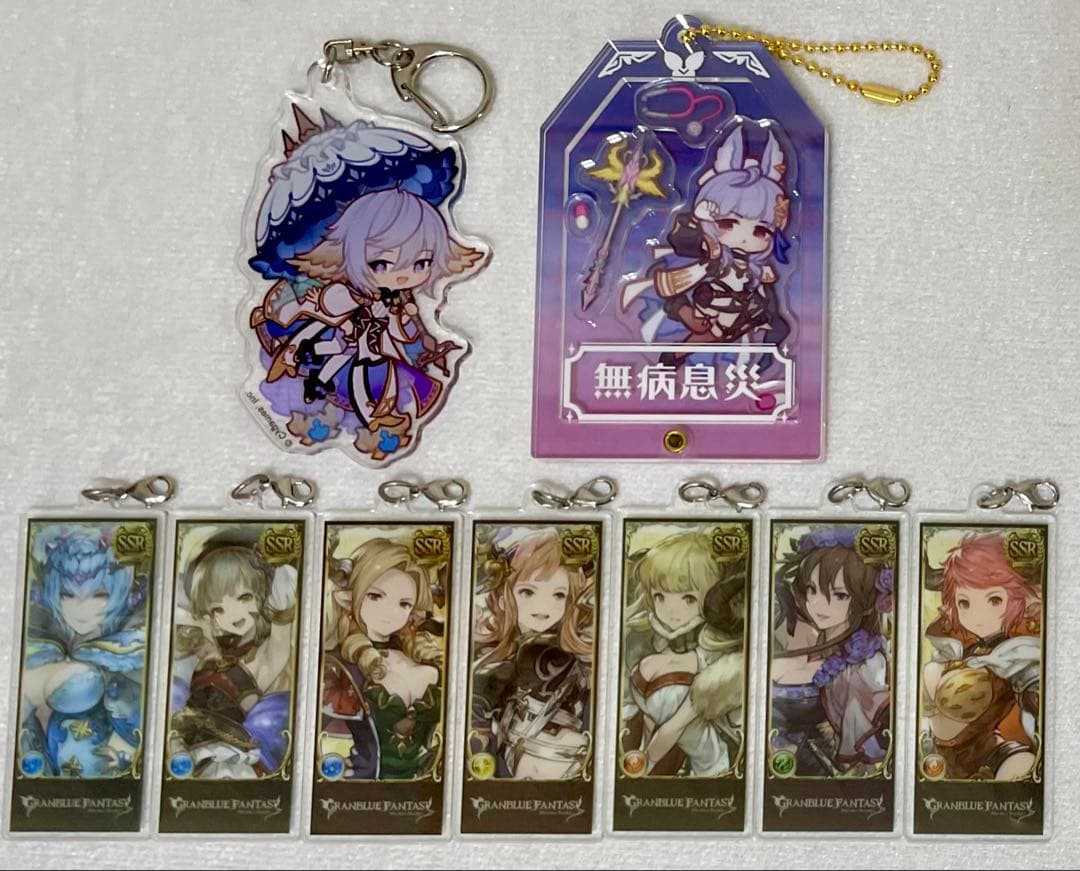 グラブル グラフェス2018〜2024 アクスタ29体 シスパネル おまけセット