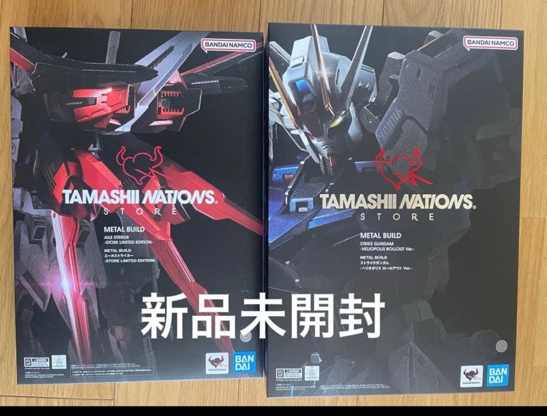 新品 L BUILD ストライクガンダムエールストライカー メタルビルド