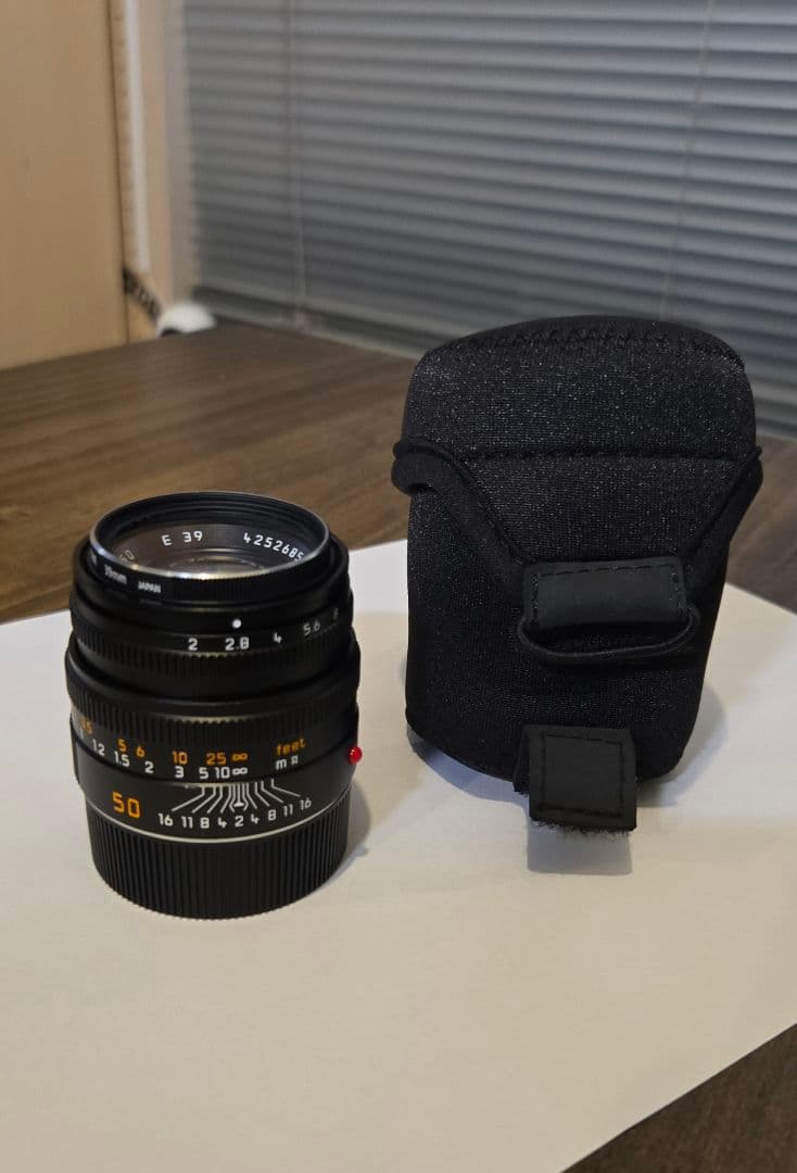 LEICA SUMMICRON-M 50mm f2.0 E39 3rd? 美品