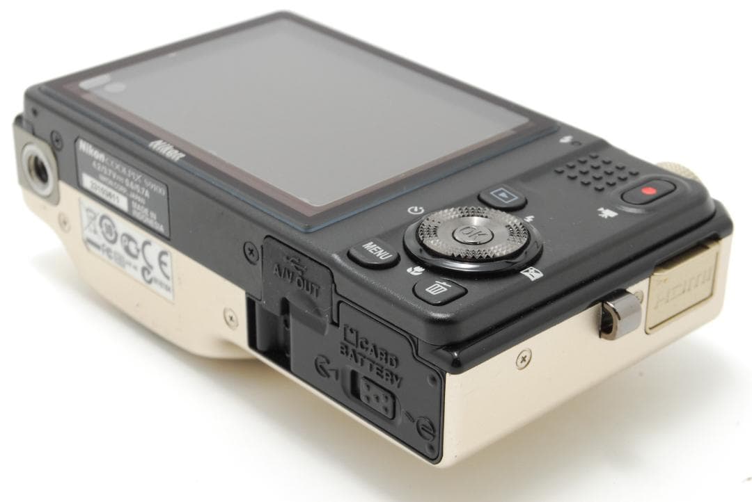 Nikon COOLPIX s9100 Gold デジタルカメラ 動作確認済