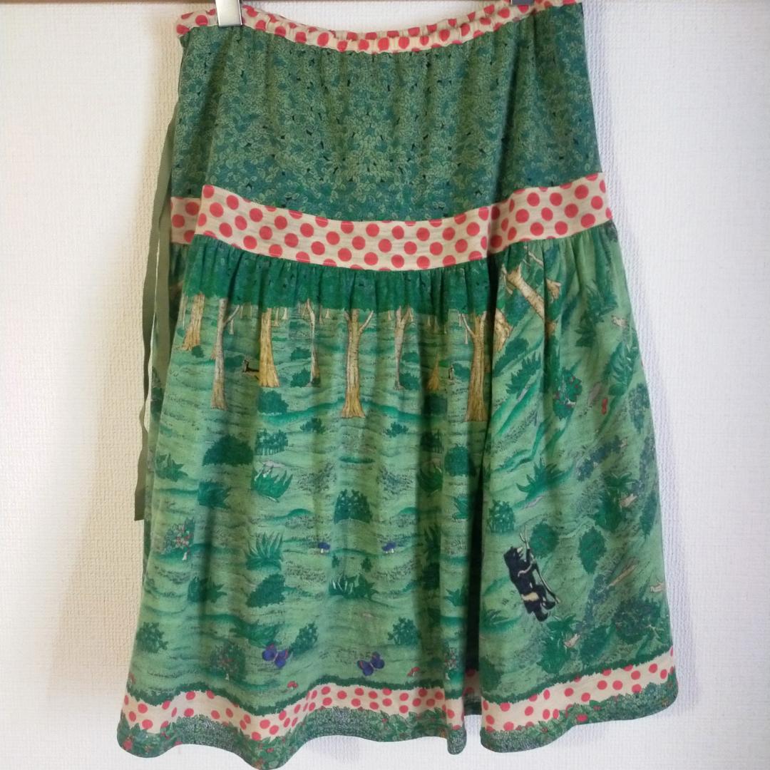 ゆうゆ様限定　ツモリチサト　森のくまさん　フレアスカート　tsumori