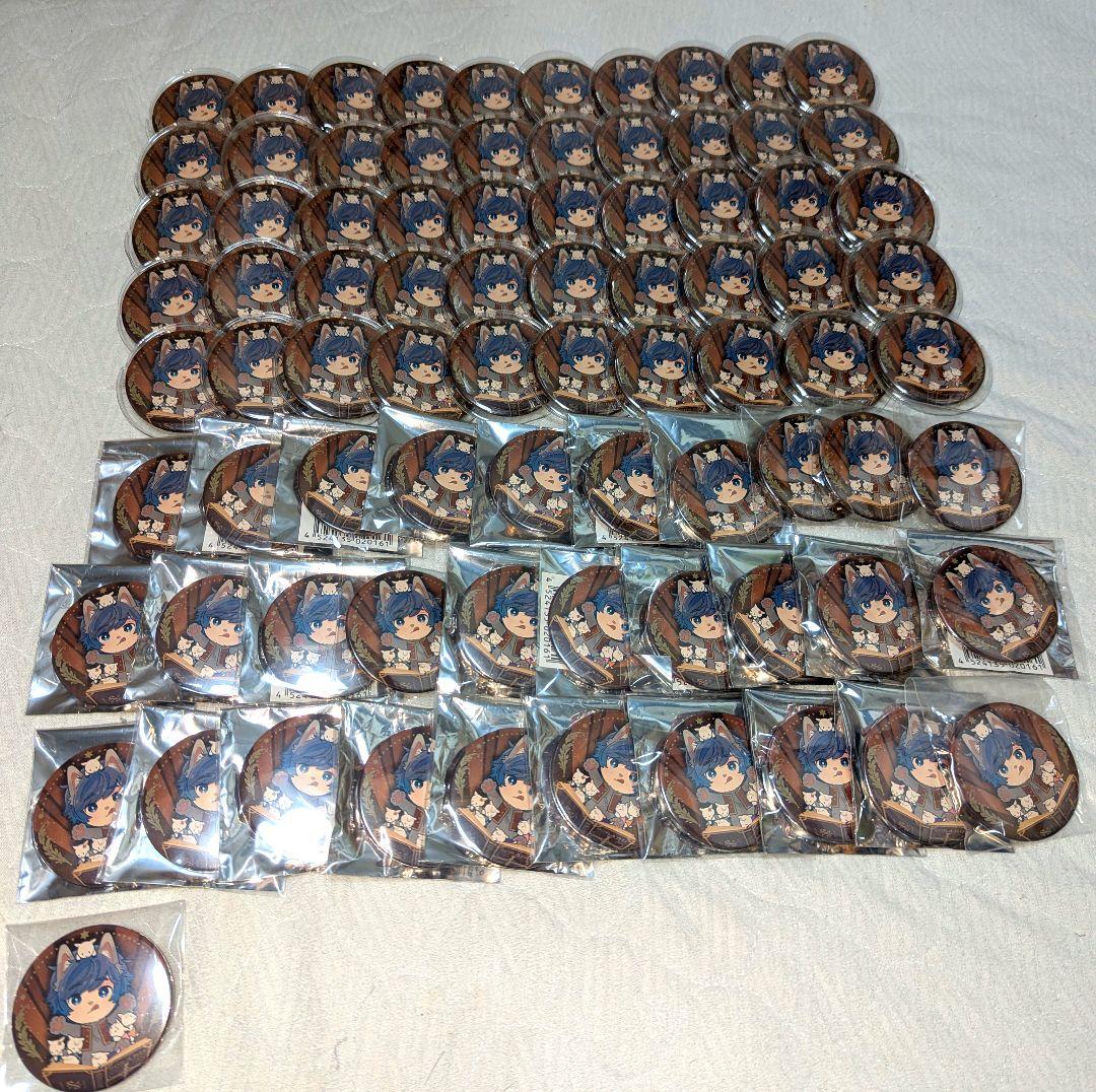 そらる メルヒェン讃歌 オオカミ缶バッジ 81個