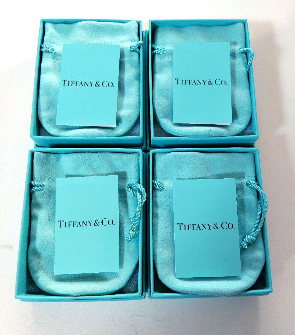 ❤️極美品❤️現行品❤️ティファニー空箱➕巾着袋➕ケアカード✖️ 4セット