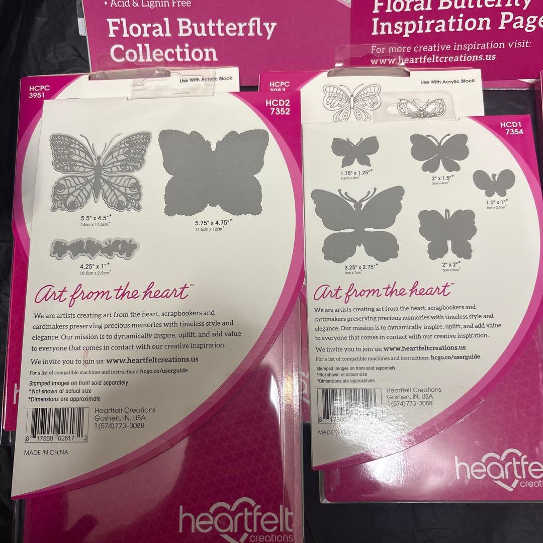 HC-4 Heartfelt Floral Butterfly セット