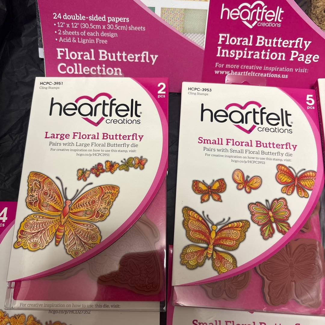 HC-4 Heartfelt Floral Butterfly セット