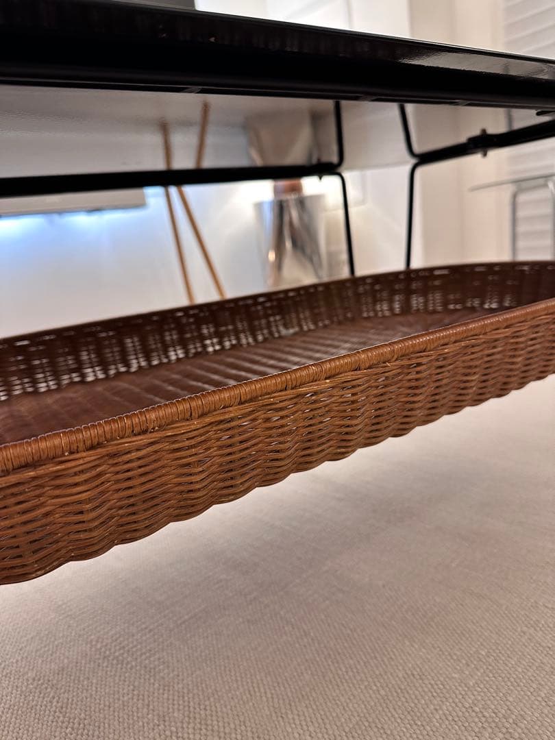 IDEE WALLABY LOW TABLE OVAL 楕円形テーブル ラタン