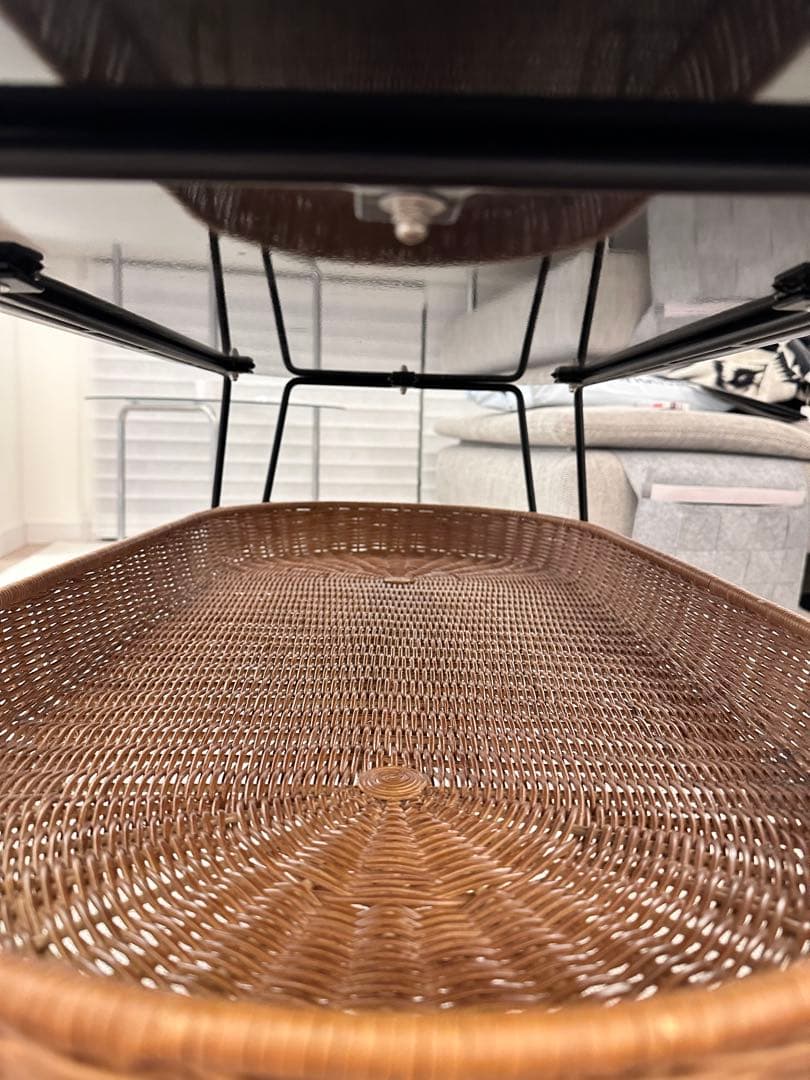 IDEE WALLABY LOW TABLE OVAL 楕円形テーブル ラタン