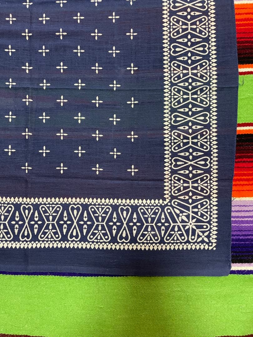 【Eye 】⑧⓪⑦60s USA製 バンダナ WAMCRAFT クロス柄