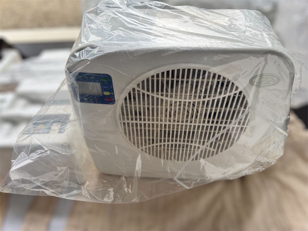 【新品・未使用】ポータブルクーラー　コイズミ　ラ・クール　レインモール付