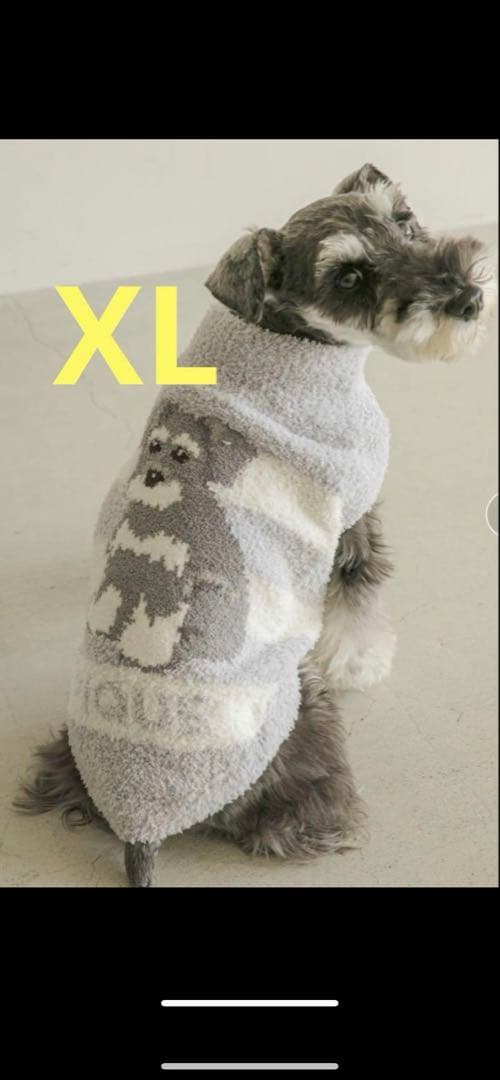 【新品未使用】ジェラピケ　ベビモコシュナウザージャガードプルオーバー　XL