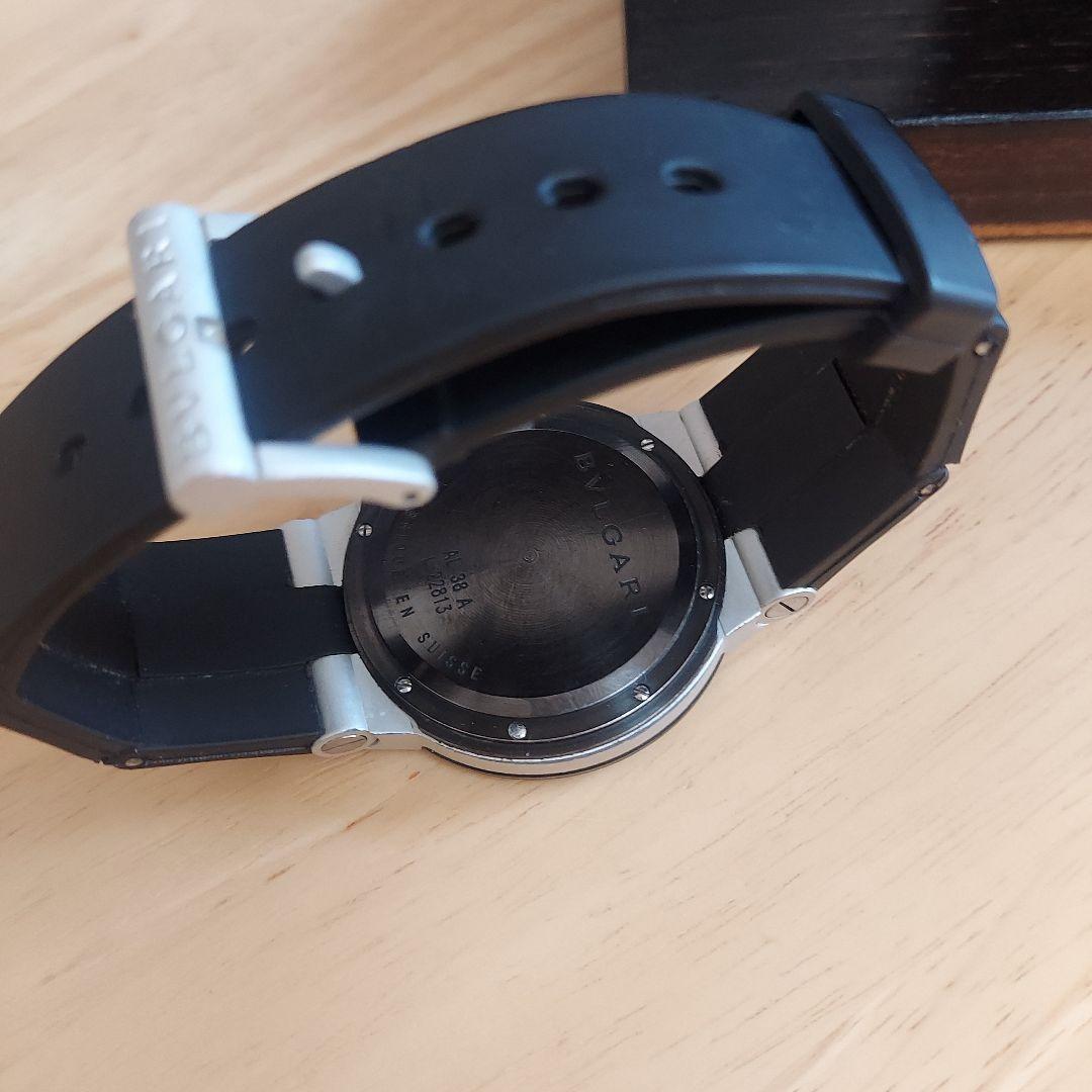 BVLGARI アルミニウム 自動巻き時計　AL38