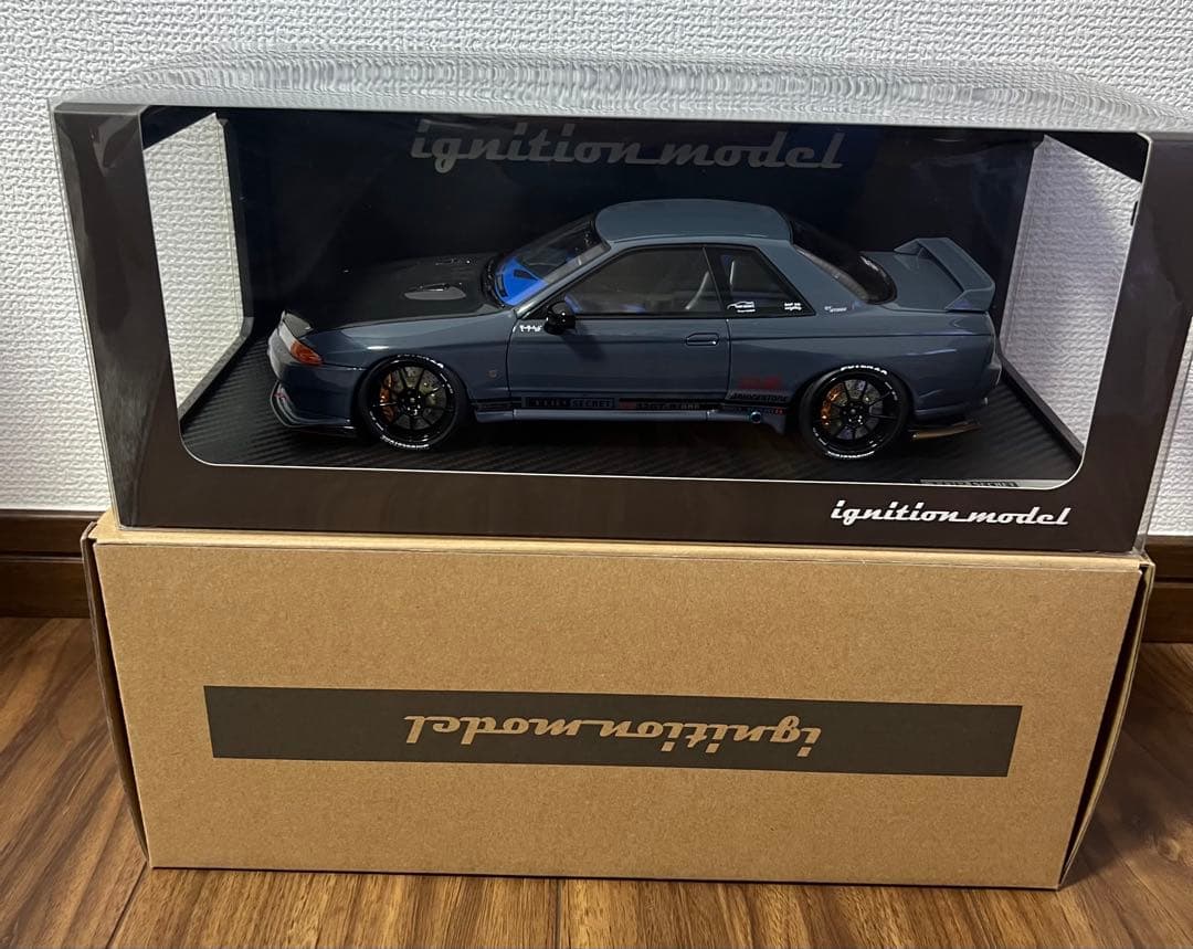 Ignition model TOP SECRET GT-R32 ステルスグレー