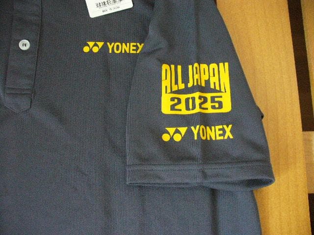 ヨネックス　YONEX　ユニボタンダウンシャツ　2025オールジャパンモデル　Ｌ