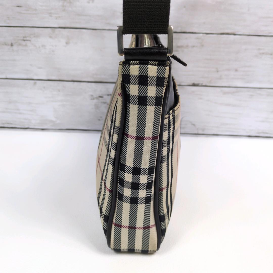 バーバリー ノバチェック ショルダーバッグ ハンドバッグ ブラウン 2way