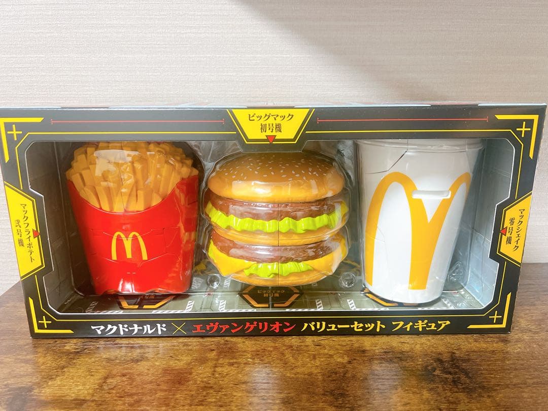 マクドナルド × エヴァンゲリオン バリューパックフィギュアセット
