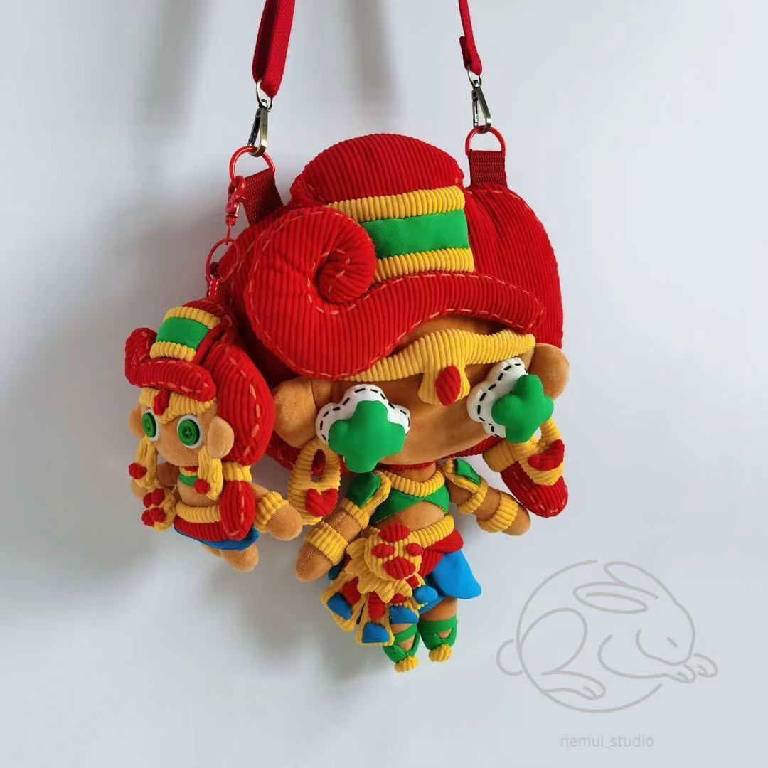 ゼルダの伝説 十字目（じゅうじめ）の手作りバッグ ウルボザ