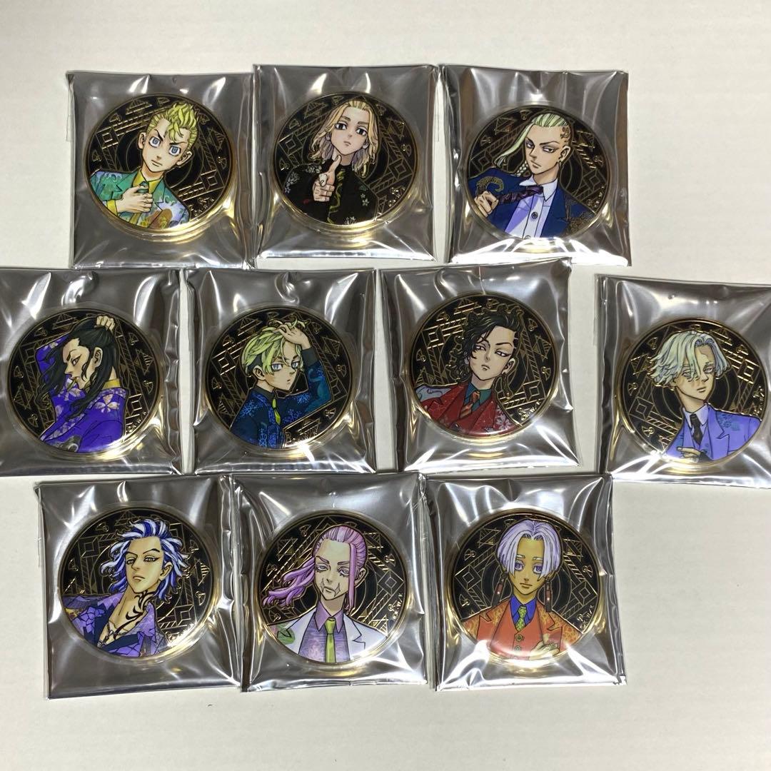 東リベ 原画展 アルティメタルバッジ 缶バッジ コンプリート 東京リベンジャーズ