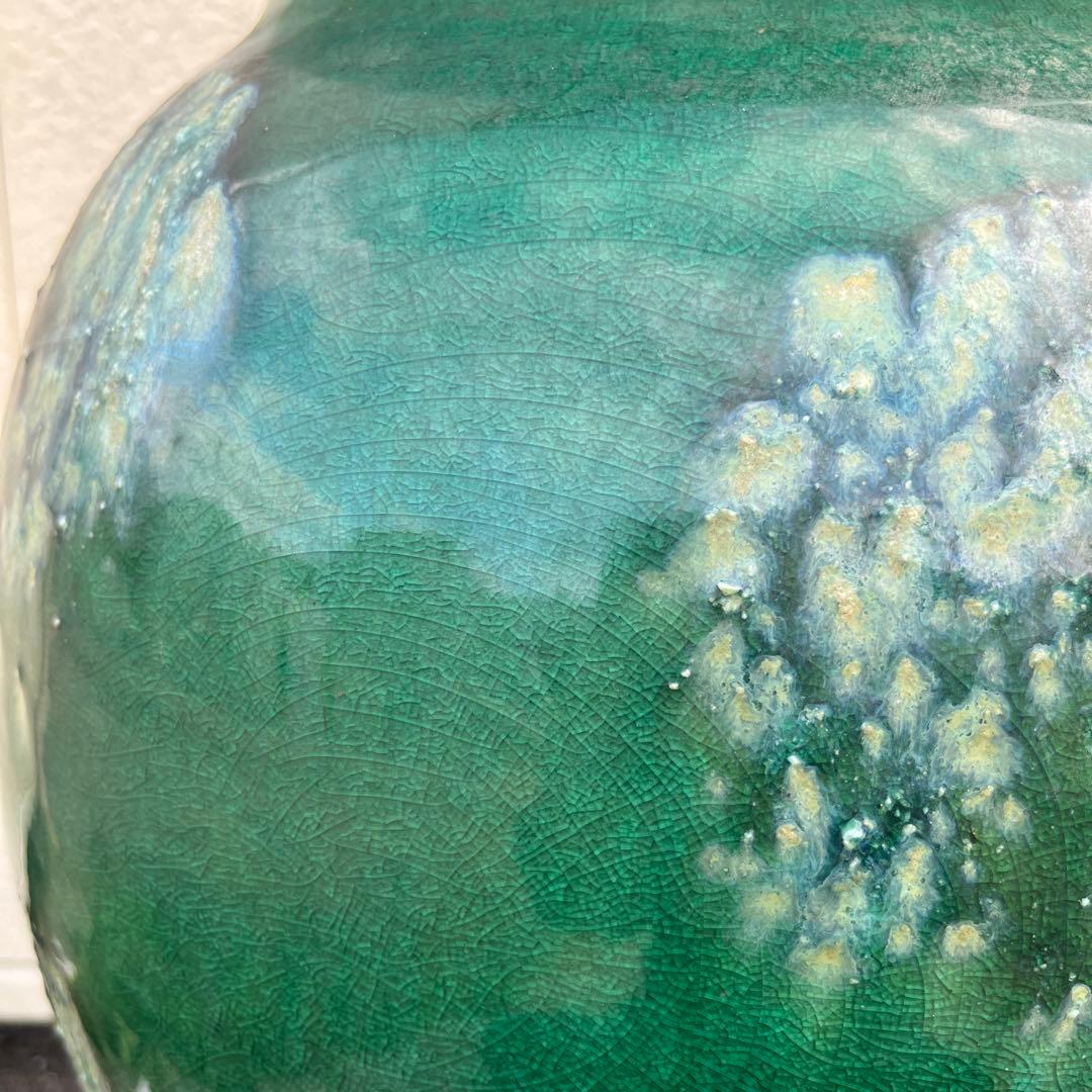 レトロ　大型フラワーベース