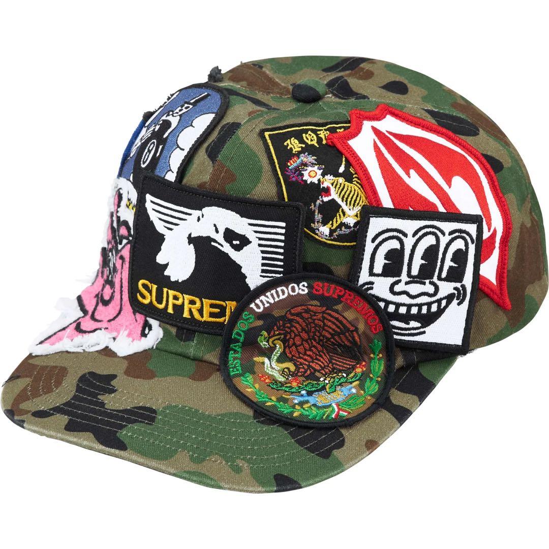 帽子 Supreme Patches 6-Panel