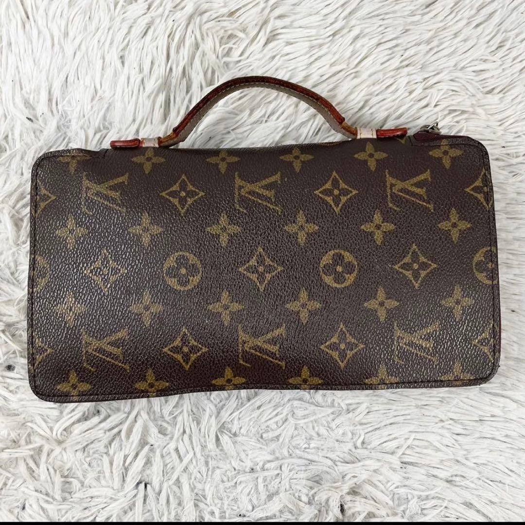 美品 ルイヴィトン オーガナイザー ドゥ ヴォアヤージュ 長財布 クラッチバッグ