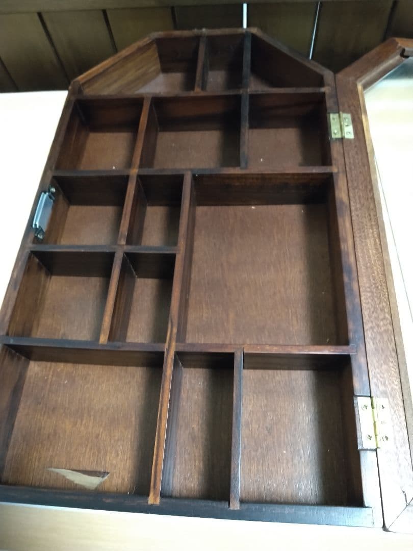 101ディズニーミニキャラ棚木箱ディスプレイ