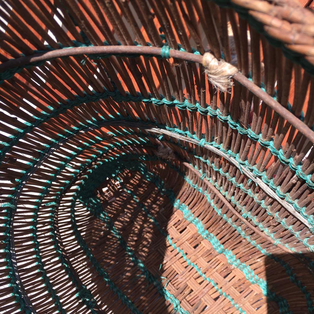 アンティーク！希少なツル背負い