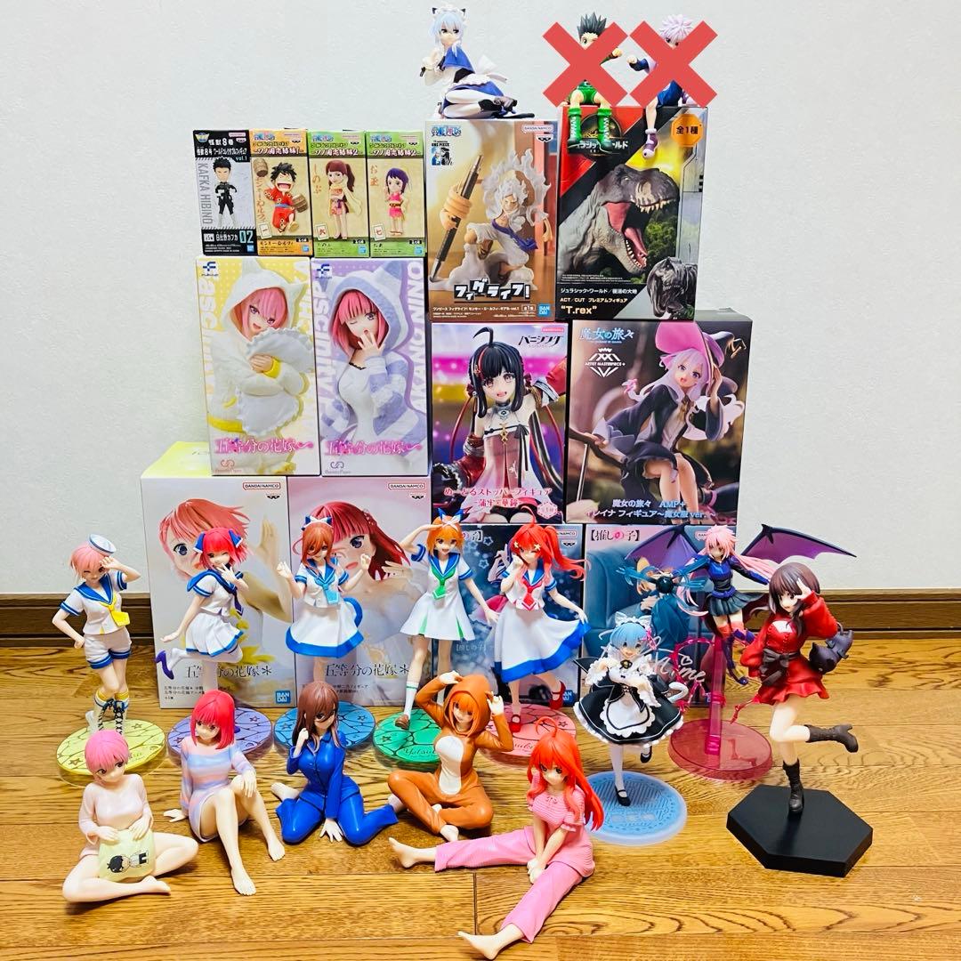 【新品未開封、中古】プライズフィギュア 28点 まとめ売り