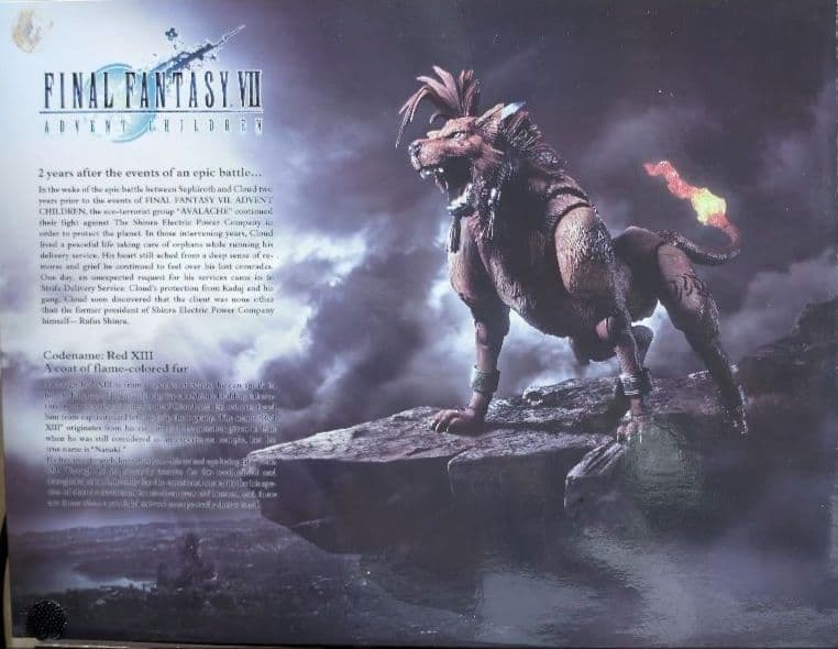 ファイナルファンタジーVII FF7AC PLAY ARTS改 レッドXIII