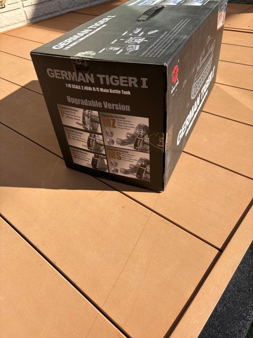 1/16henglong タイガ-I前期戦車