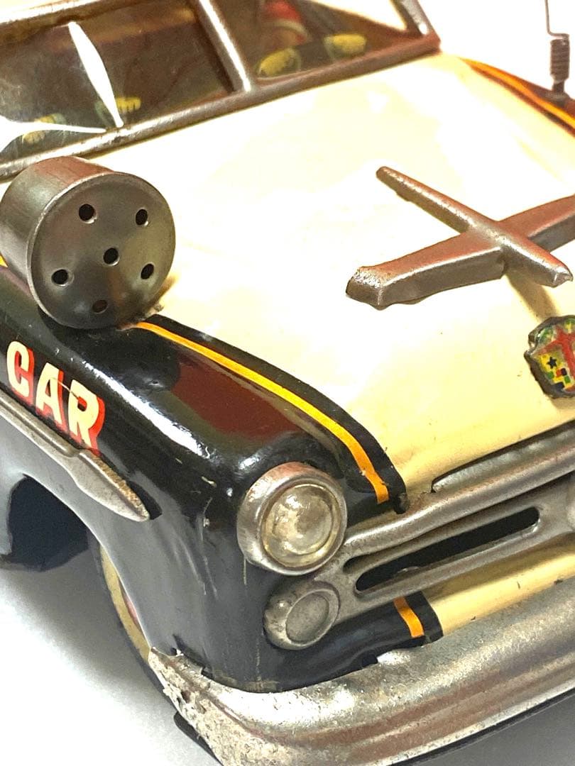 昭和のヒーロー物KOSUGEブリキフリクション付ポリスカー未使用♦︎未展示品