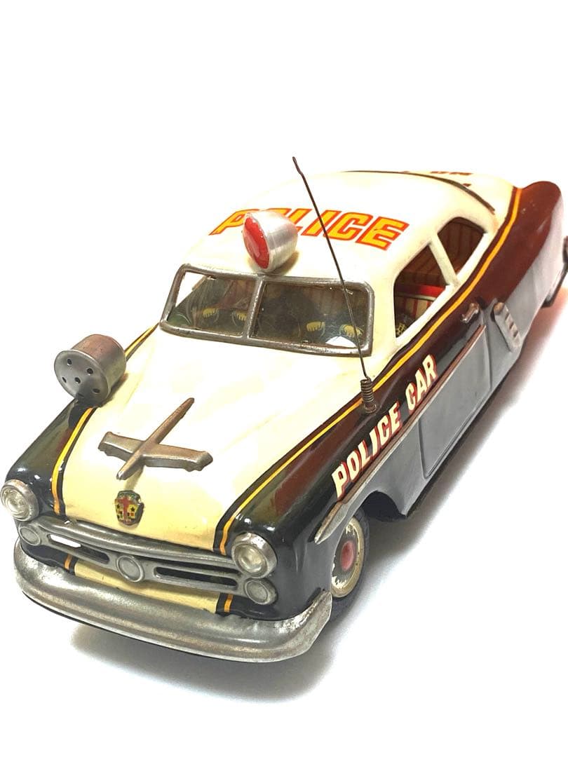 昭和のヒーロー物KOSUGEブリキフリクション付ポリスカー未使用♦︎未展示品