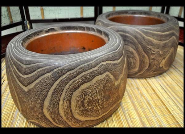 古物出し 古桐制火鉢 古桐木 年代物