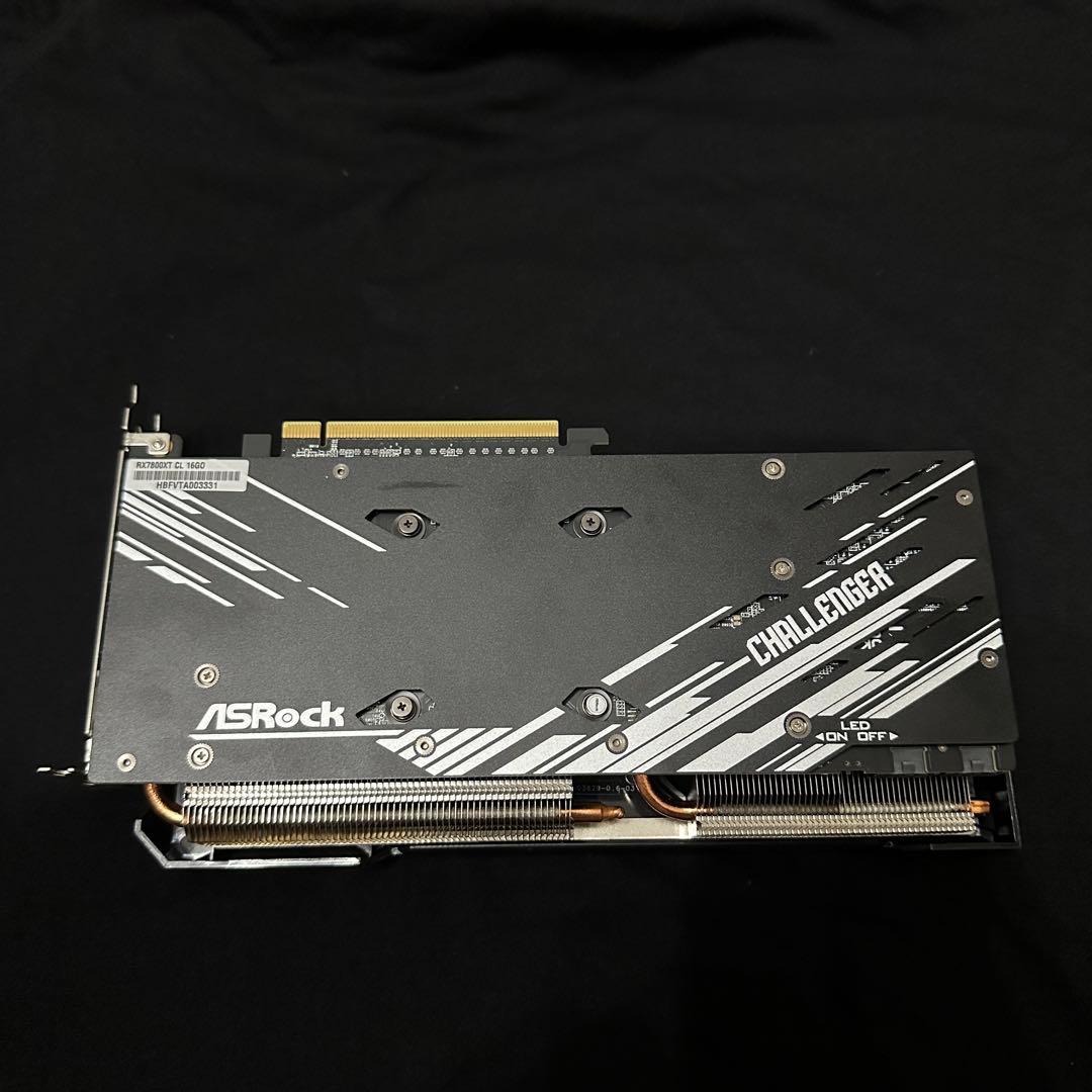 【美品】ASRock Radeon RX 7800XT 16G