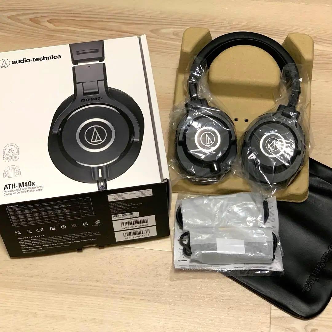 【動作確認済】オーディオテクニカ audio-technica ATH-M40x
